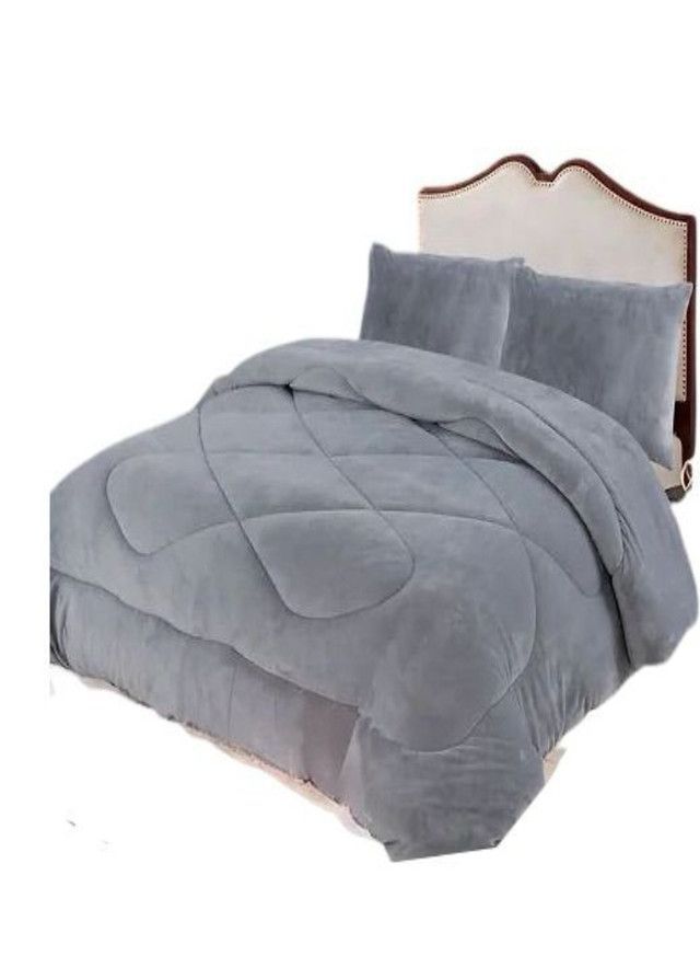 CUBRECAMA PLUSH DE INVIERNO CON CHIPORRO D-5-1