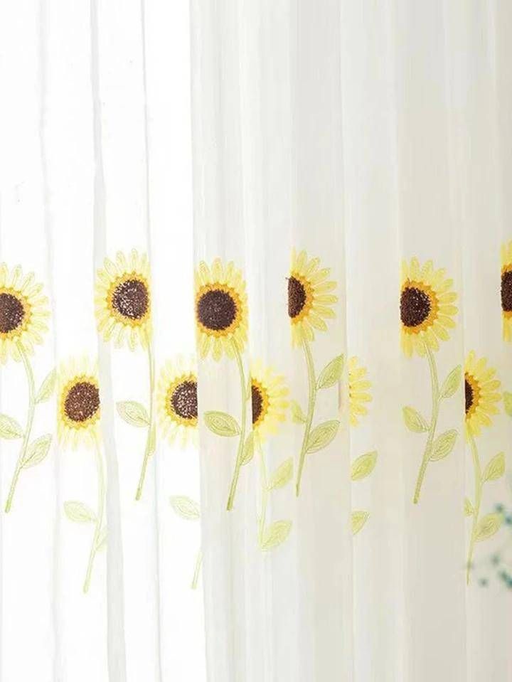 Pack de Visillo transparente con textura 140x230cmv10-3