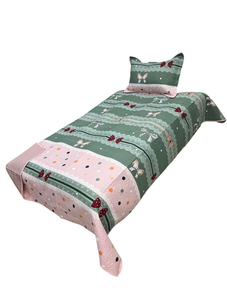Quilt Cubrecama Primavera Verano de Niñas Plaza y media 009-0