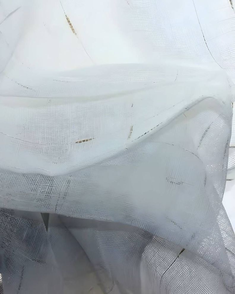Pack de Visillo transparente con textura 140x230cm v02-1