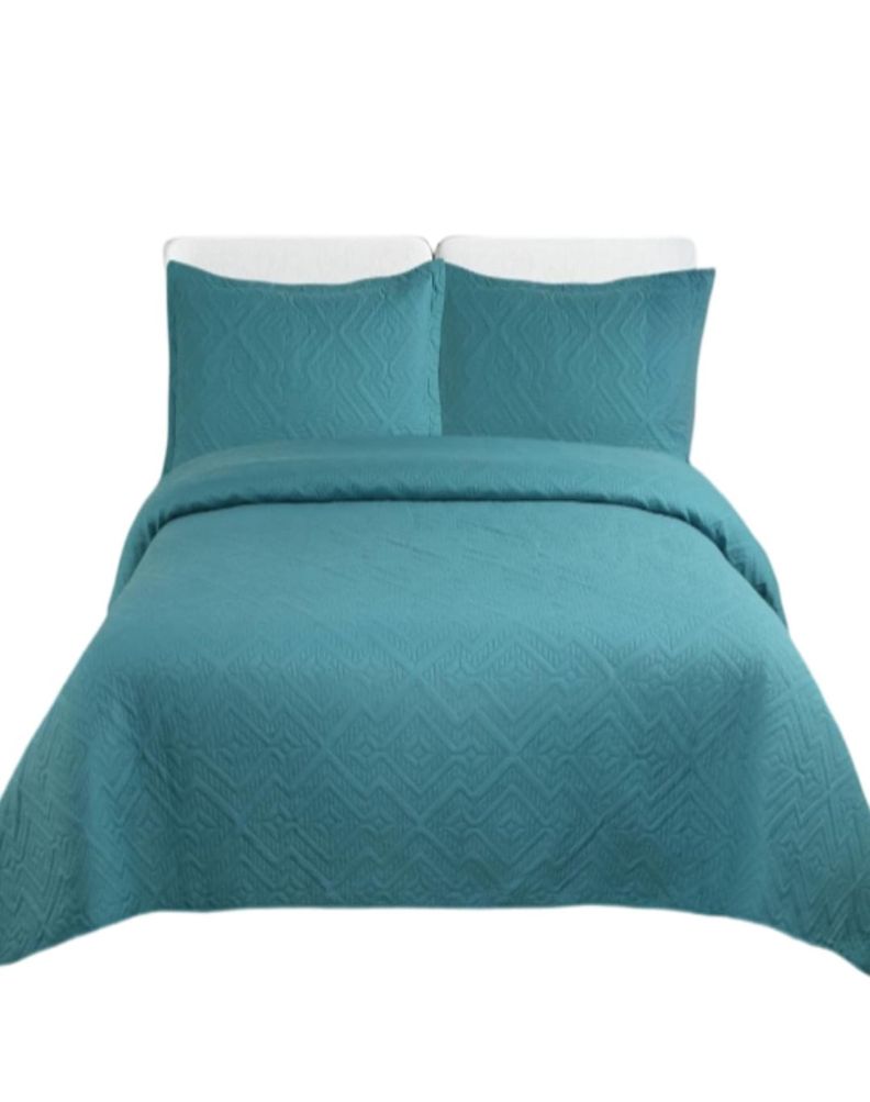 Quilt de Verano Dos Plazas Unicolor Fresco E1-1