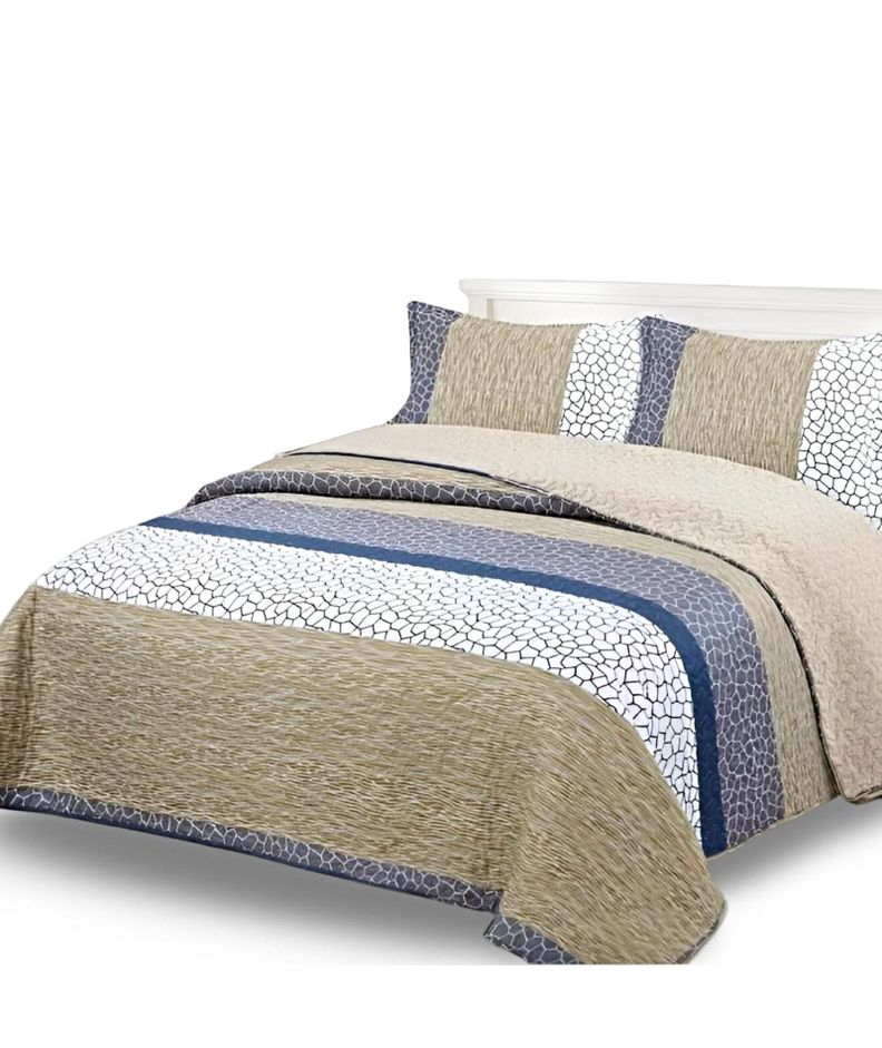 COLCHA QUILT SHERPA INVIERNO PLAZA Y MEDIA C19-0