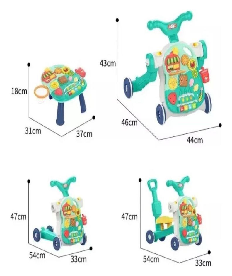 Correpasillo Andador Scooter Musical D1-4