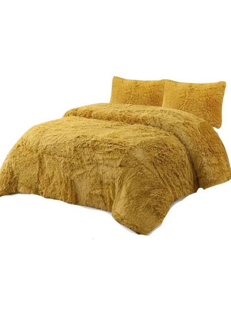 CUBRECAMA PELUDO CON CHIPORRO 2 PLAZA D25-1