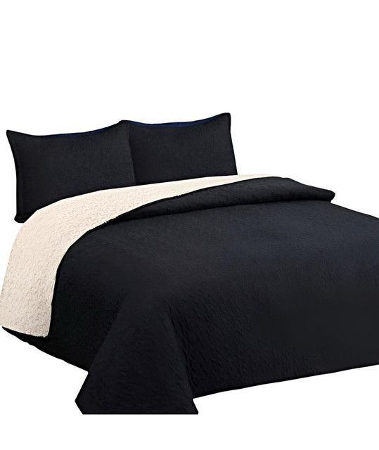 COLCHA QUILT SHERPA INVIERNO PLAZA Y MEDIA C12-1