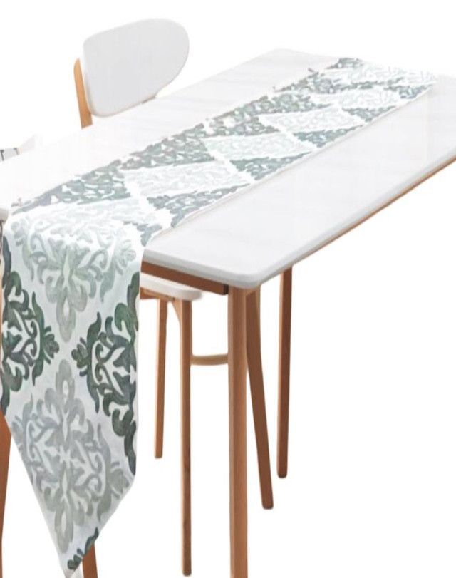CAMINO DE MESA BORDADO ELEGANTE 33 X 180cm DC7-0