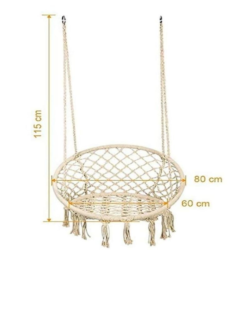 Hamaca Colgante con Silla Ideal para Relajarse 9n1-2