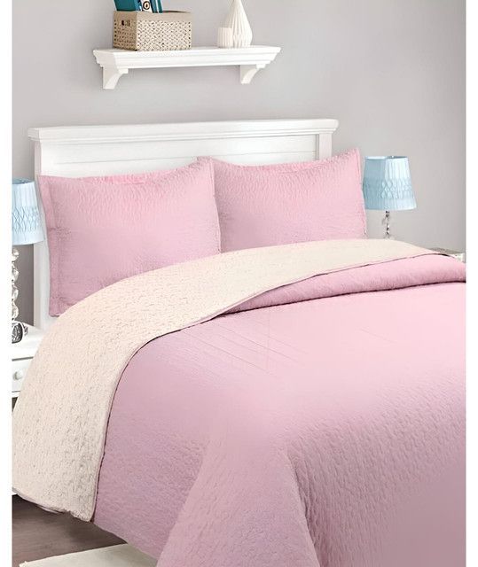 COLCHA QUILT SHERPA OTOÑO INVIERNO 2 PLAZAS C19-2