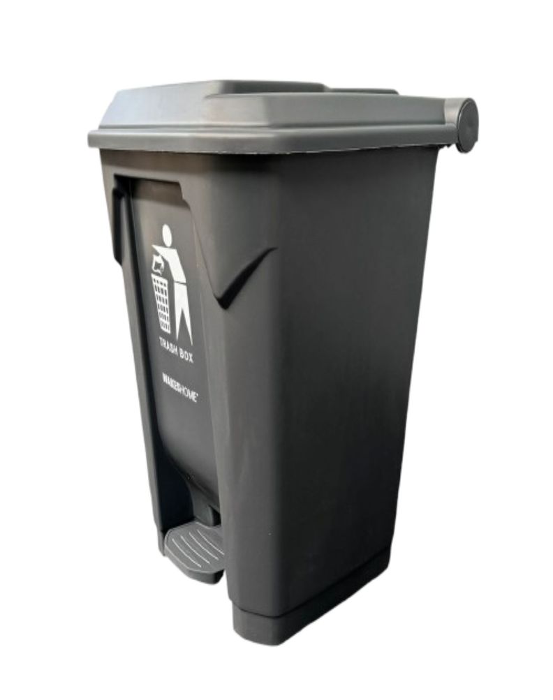 Contenedor de Basura con Tapa-Pedal para Exteriores 30L B1-0