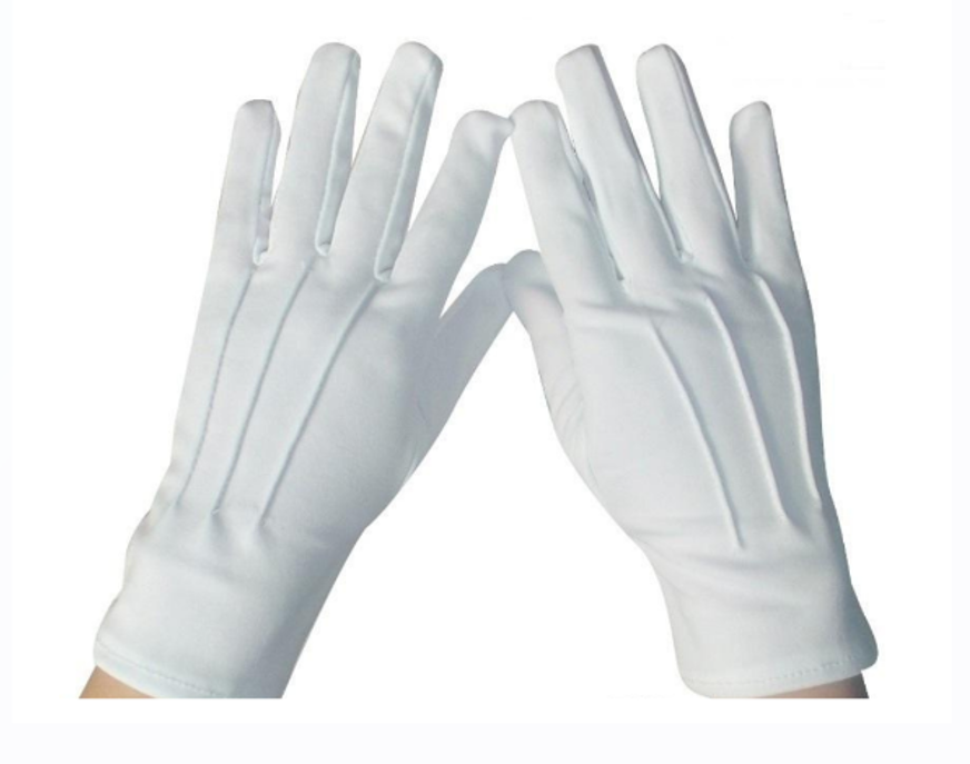 GUANTES BLANCOS-0