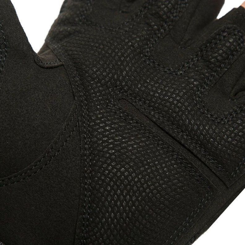 GUANTES TÁCTICOS MEDIO DEDO NEGRO-3