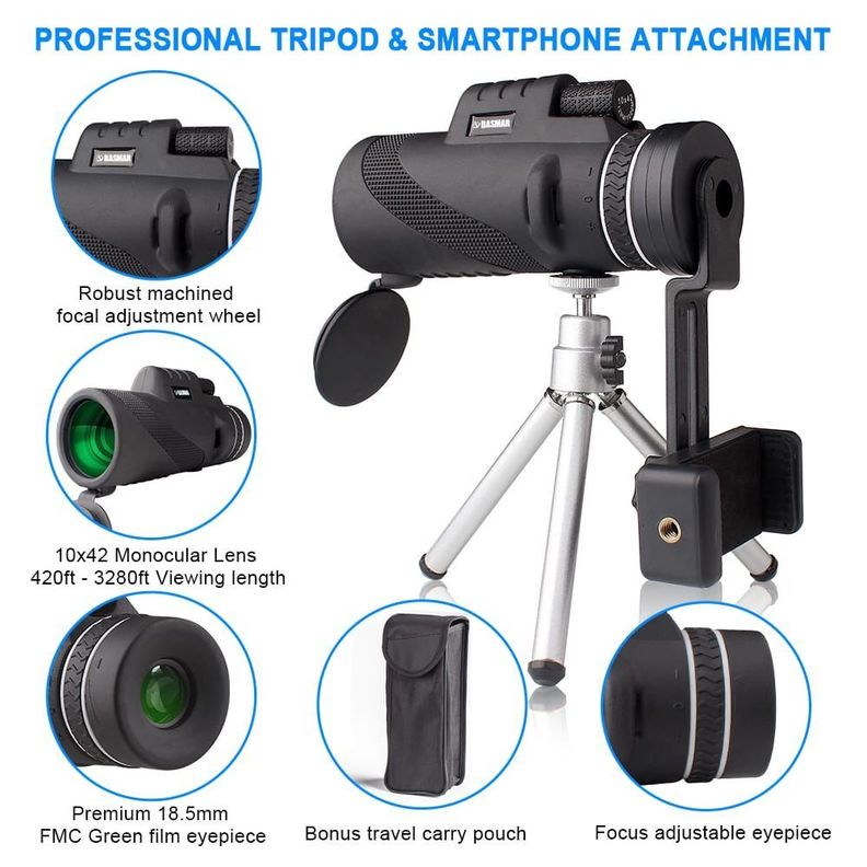 TELESCOPIO MONOCULAR 12X50-3