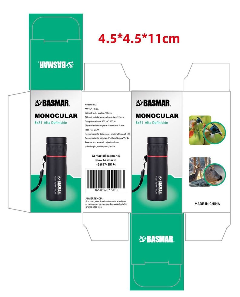 MINI MONOCULAR 8X21-6