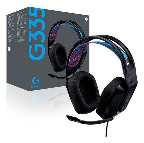 Audífonos Gamer Logitech G335 Negro-0