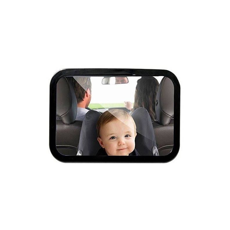 Espejo Retrovisor Rectangular Para Bebes Luckibuy-1
