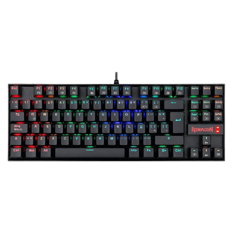 Teclado Gamer Redragon Kumara K552RGB SW RED -0