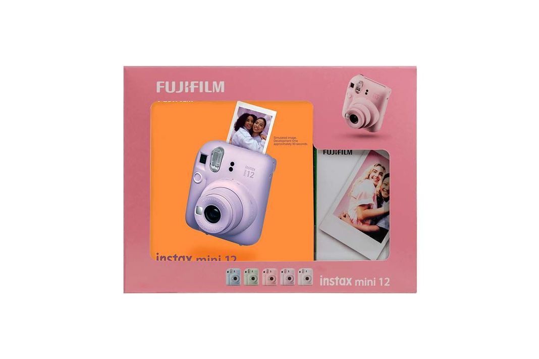KIT INSTAX MINI 12 – LILAC PURPLE + 10 PELÍCULAS-0