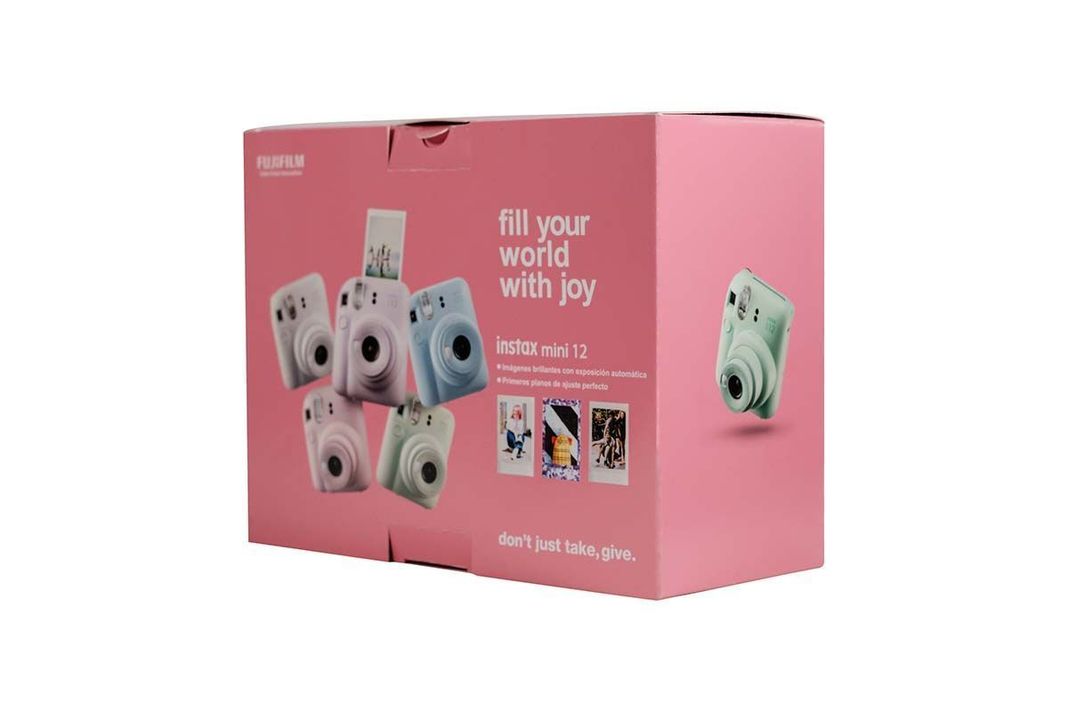 KIT INSTAX MINI 12 – LILAC PURPLE + 10 PELÍCULAS-2