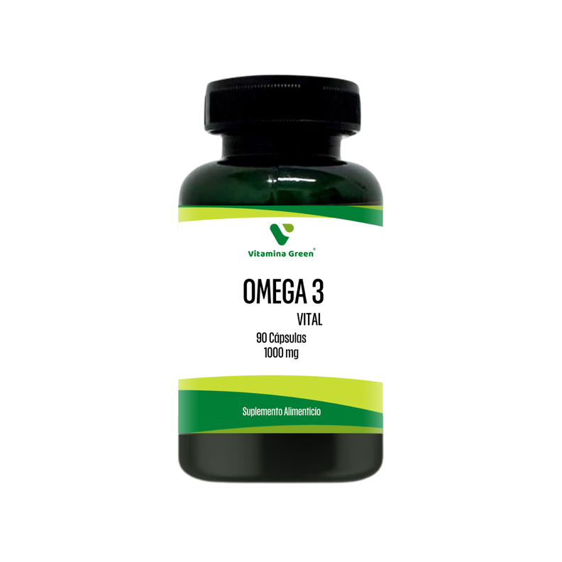OMEGA 3 1000MG 90 CAPSULAS BLANDAS VITAMINA GREEN-0