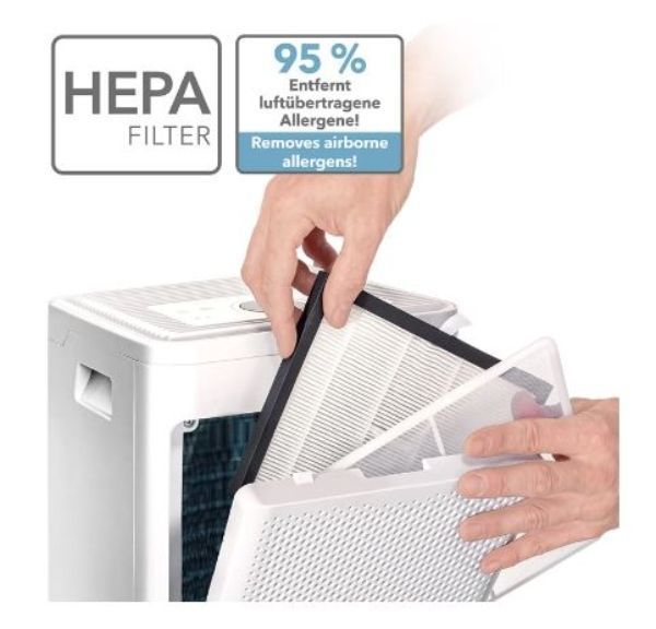 Deshumidificador TROTEC TTK 27HEPA / 12 lts día-1