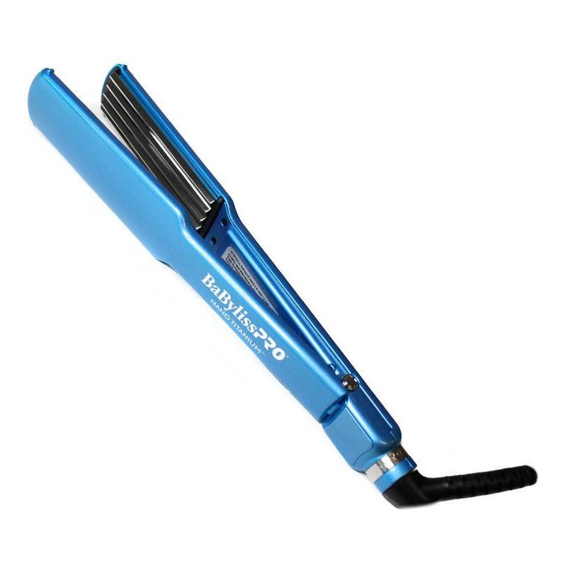 Plancha pelo waflera efecto onda 450F 4 dientes Babyliss CVL-1