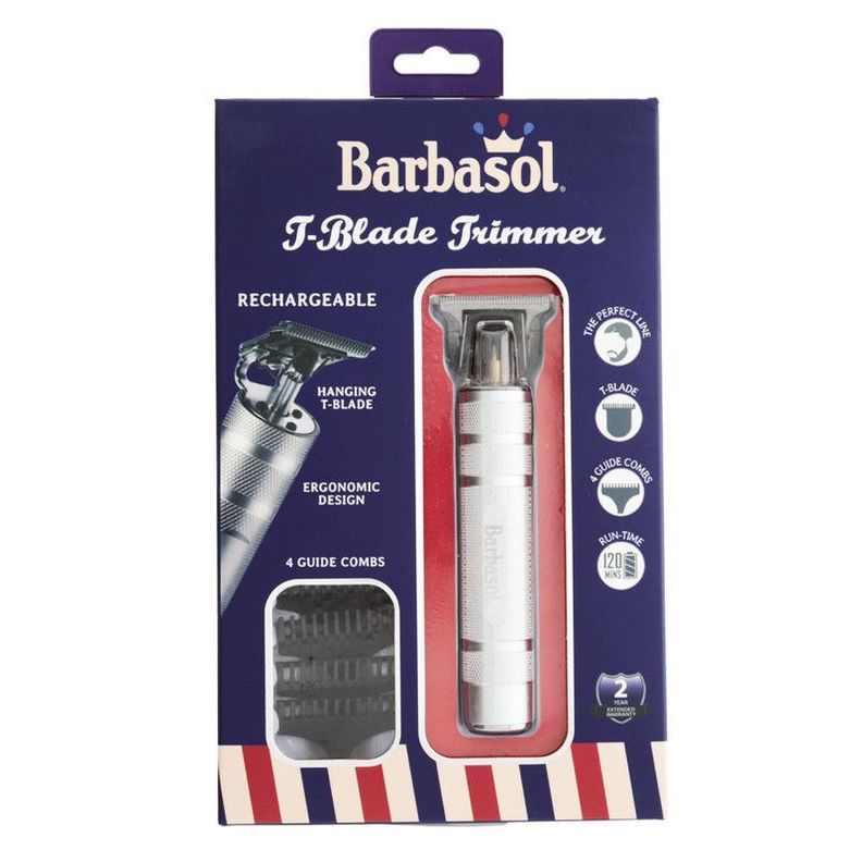 Desvelladora Trimmer Barbasol USB precisión 4 peines 120 min-0