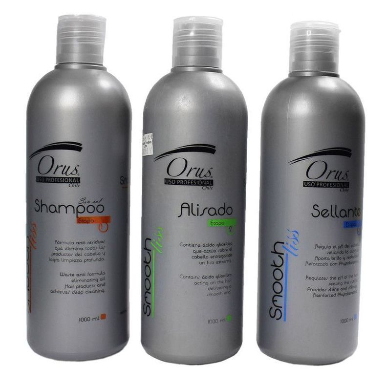 Alisado Keratina Sin Formol 1000ml Smooth-0