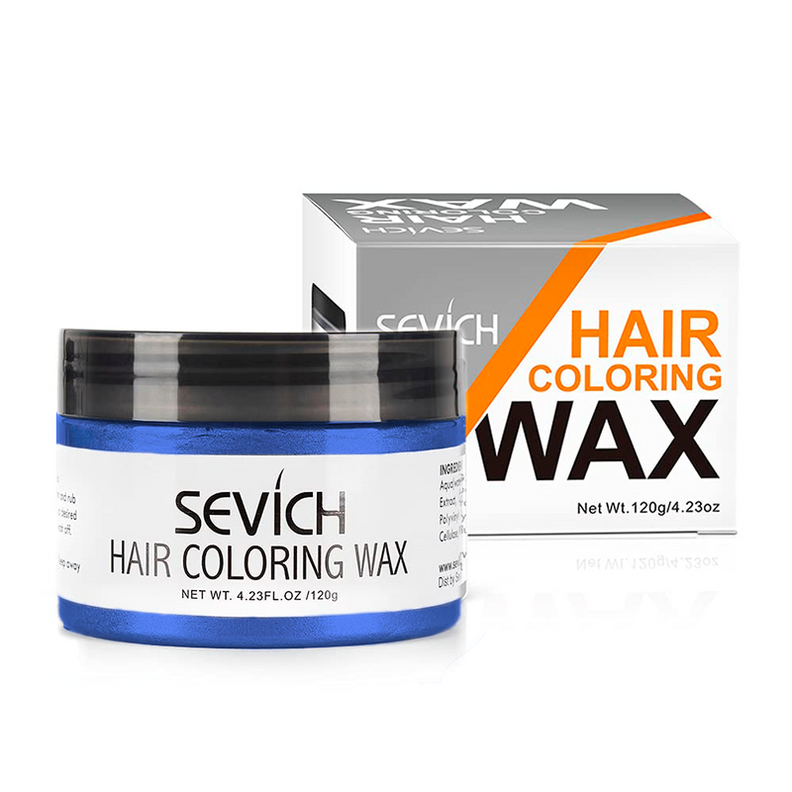 Cera para tinturar pelo Hair Coloring Wax azul-0