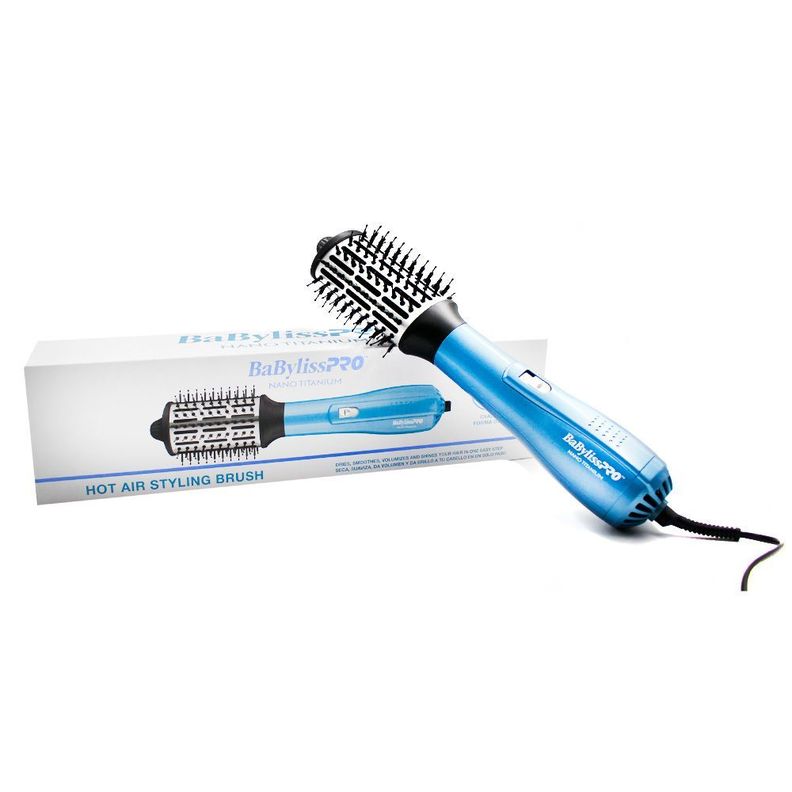  Cepillo secador Babyliss brillo y volumen aire caliente 72MM-0