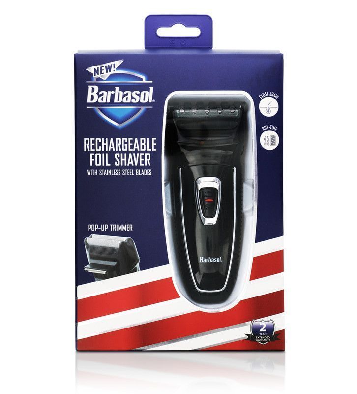 Afeitadora desvelladora foil Barbasol recargable trimmer -1