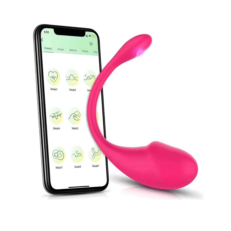 Estimulador Vibrador Intimo Multifrecuencia Bluetooth-0