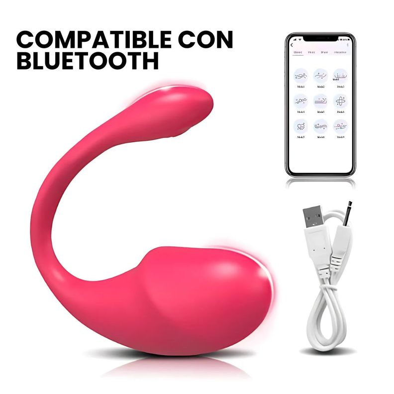Estimulador Vibrador Intimo Multifrecuencia Bluetooth-3