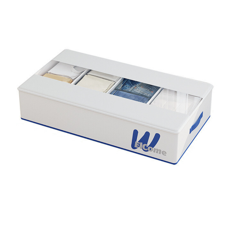 Organizador De Ropa Plegable Bajo Cama 60x33CM Impermeable-0