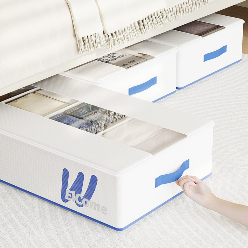 Organizador De Ropa Plegable Bajo Cama 60x33CM Impermeable-2