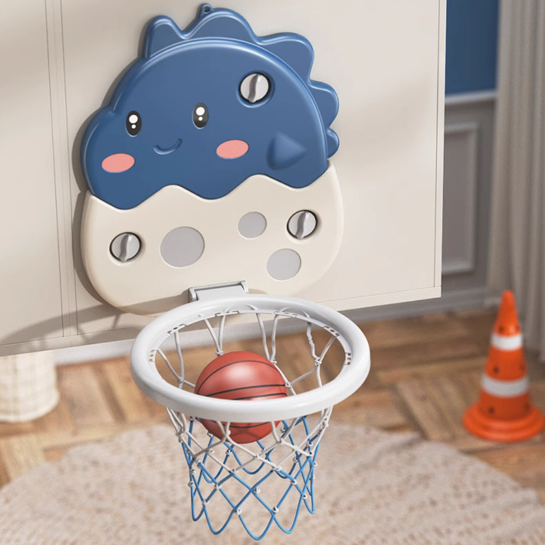 Aro De Basketball Para Niños Dinosaurio Infantil Ajustable-2