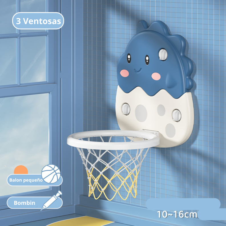 Aro De Basketball Para Niños Dinosaurio Infantil Ajustable-3