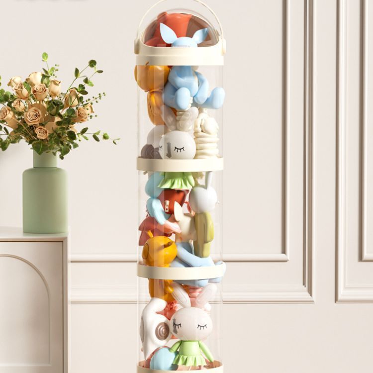 Contenedor De Peluches Exhibidor De Juguetes Con Luces-3