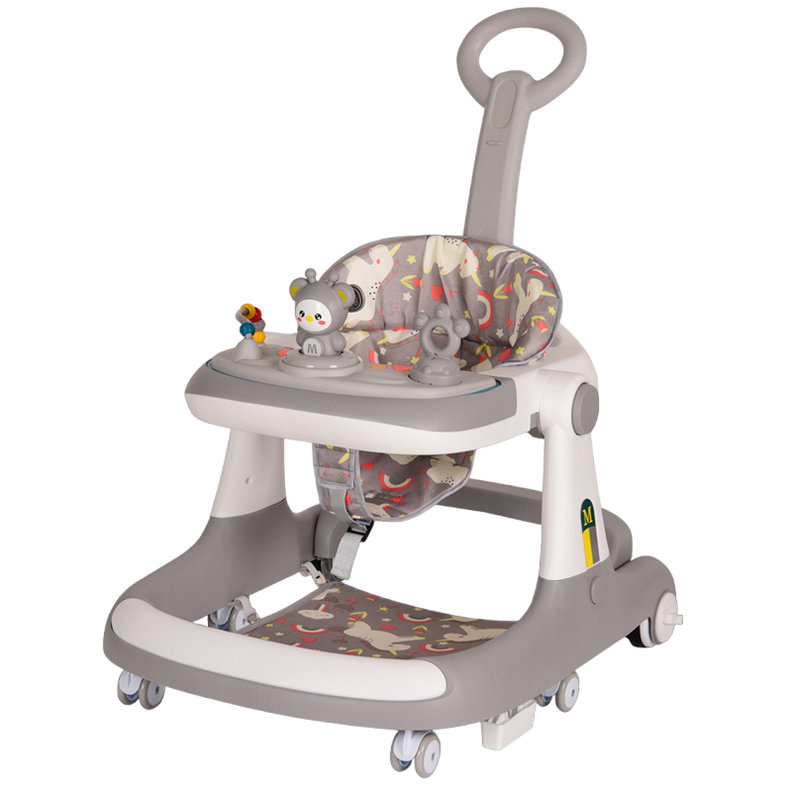 Andadera caminadora de bebé multifuncional anticaida Unisex-0