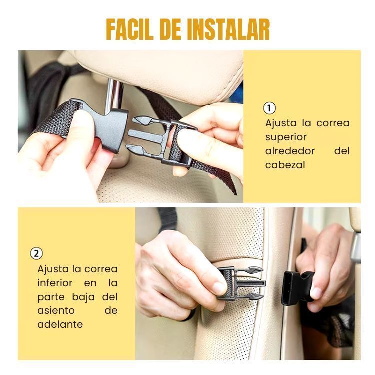Pack 2 Bolsas de Almacenamiento Para Respaldo Auto-2