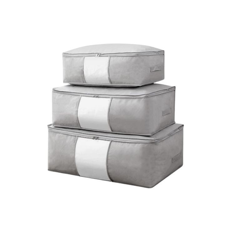 Set 3 Bolsas De Mano Equipaje Ropa Resistente-0