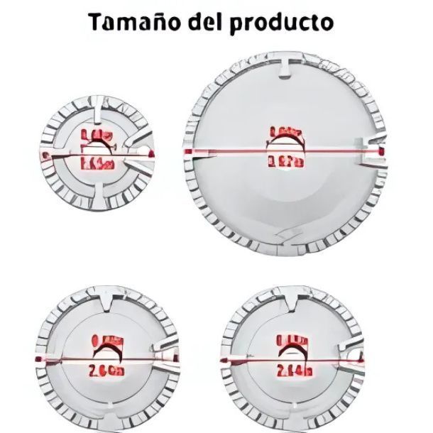 Juego 4 Quemadores Y Tapas De Cocina A Gas-3