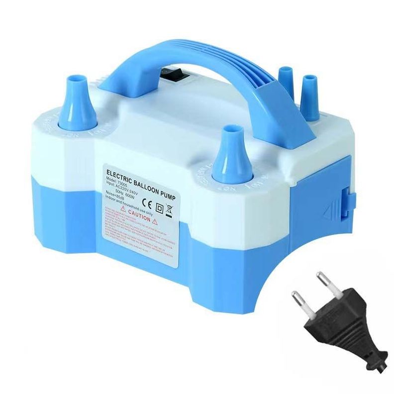 Inflador Globos Electrico Con 2 Inyectores Para Fiestas 600W