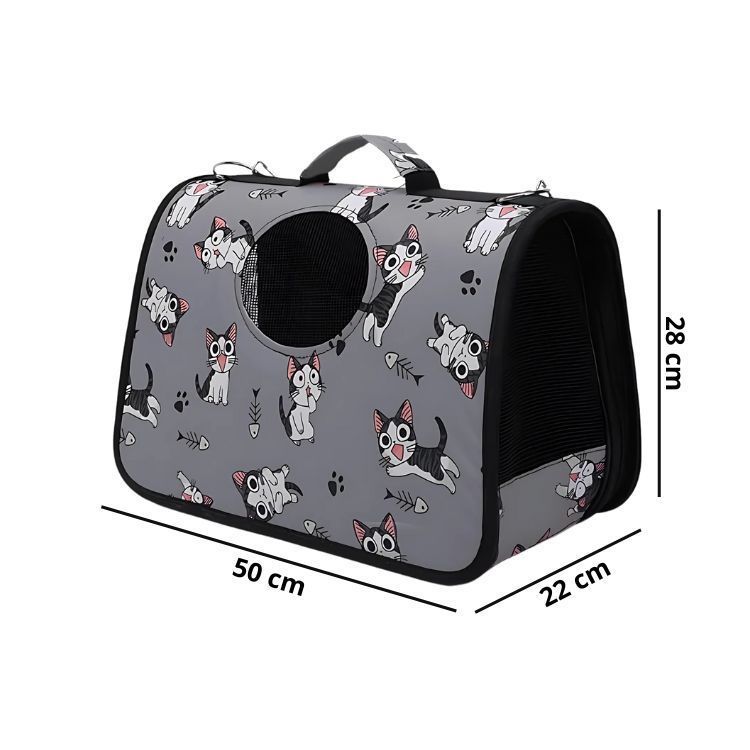 Bolso De Traslado Para Gatos O Perros De Raza Pequeña-1