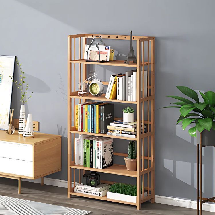 Estante Rectangular de Madera 5 Niveles 138 x 60cm-4