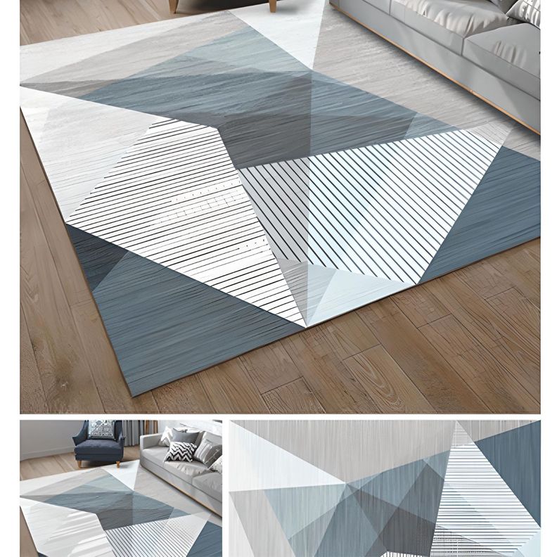 Alfombra Mediana 3d Moderna Para Living Hogar 120 X 160 Cm-2