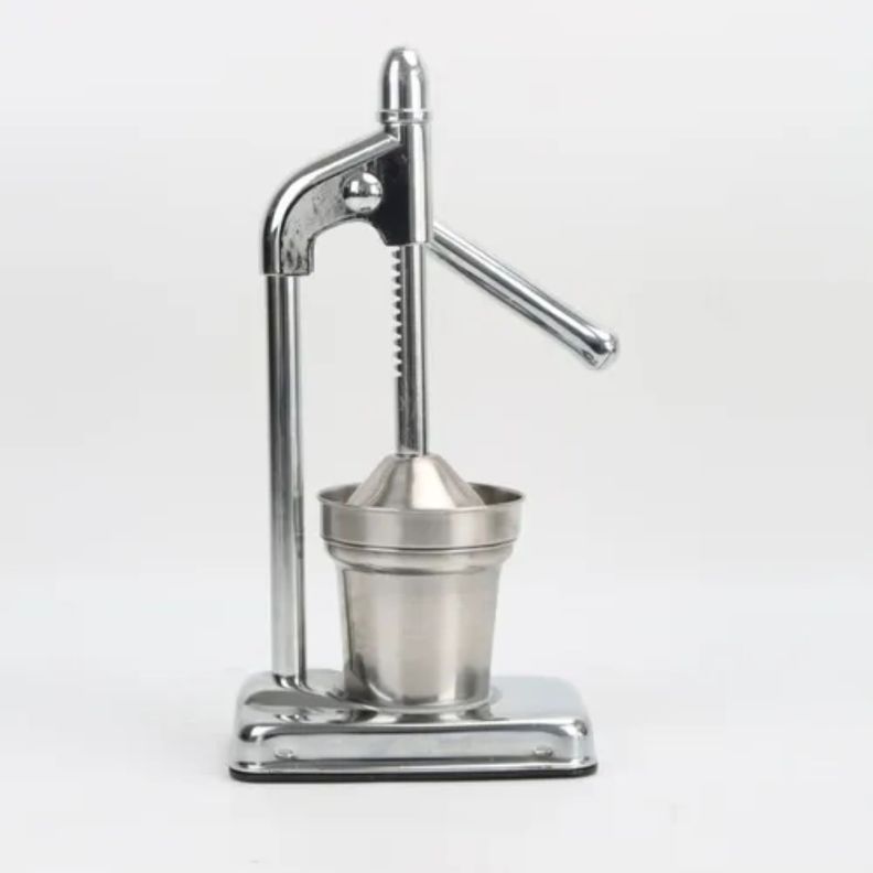 Máquina Exprimidor Extractor Cítrico Manual Acero Inoxidable-3