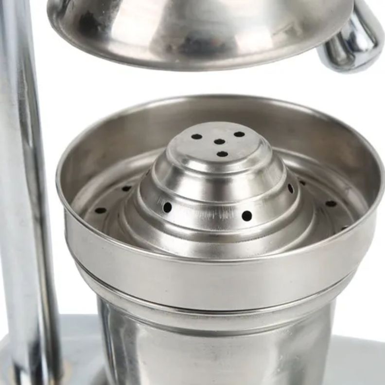Máquina Exprimidor Extractor Cítrico Manual Acero Inoxidable-6