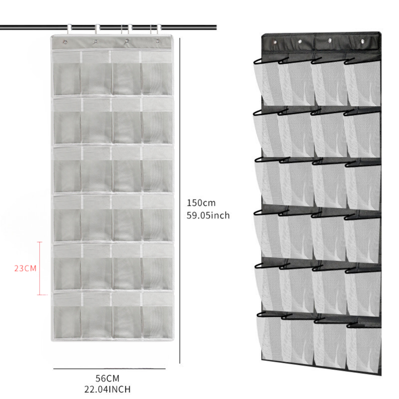 Organizador De Zapatos Colgante 45x135cm para 12 Pares-3