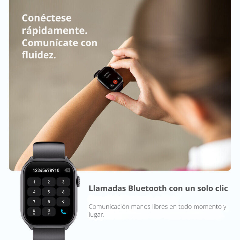 SMARTWATCH GTS7 Bluetooth 5.0 Ritmo Cardíaco Contador Pasos-3