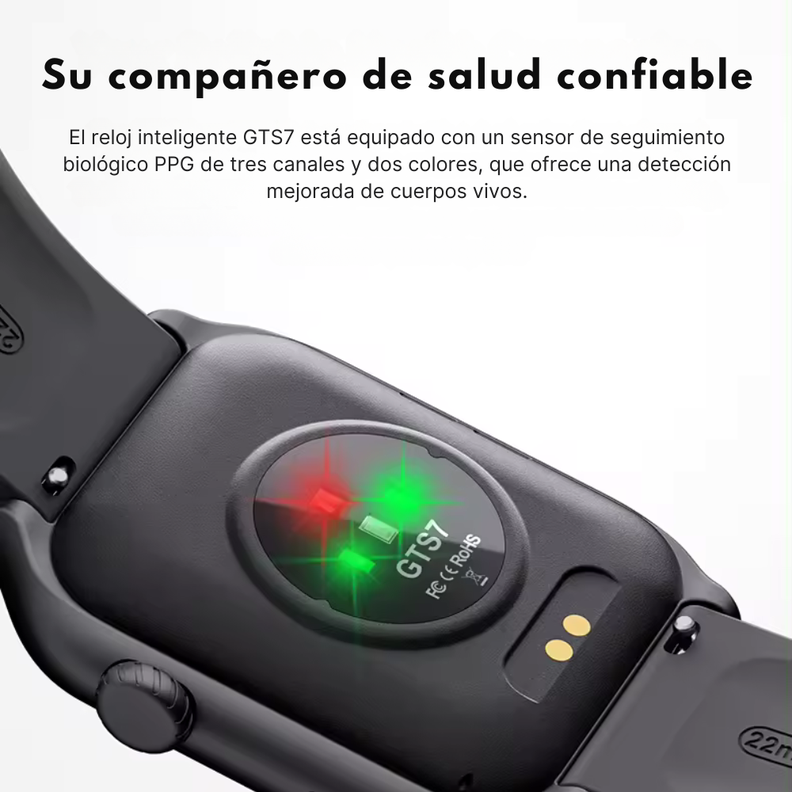 SMARTWATCH GTS7 Bluetooth 5.0 Ritmo Cardíaco Contador Pasos-6